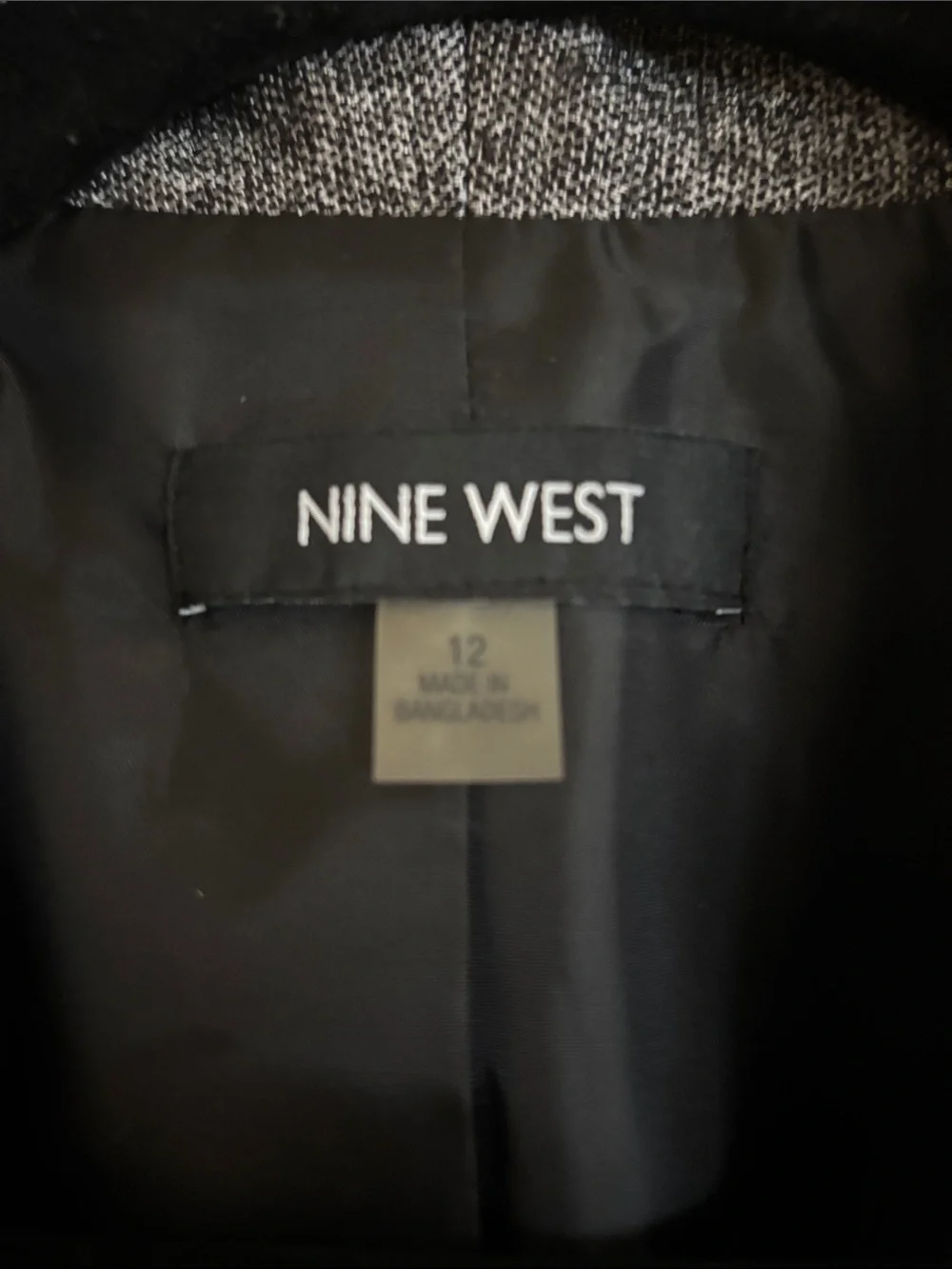 Nine West Blazer. Size 12